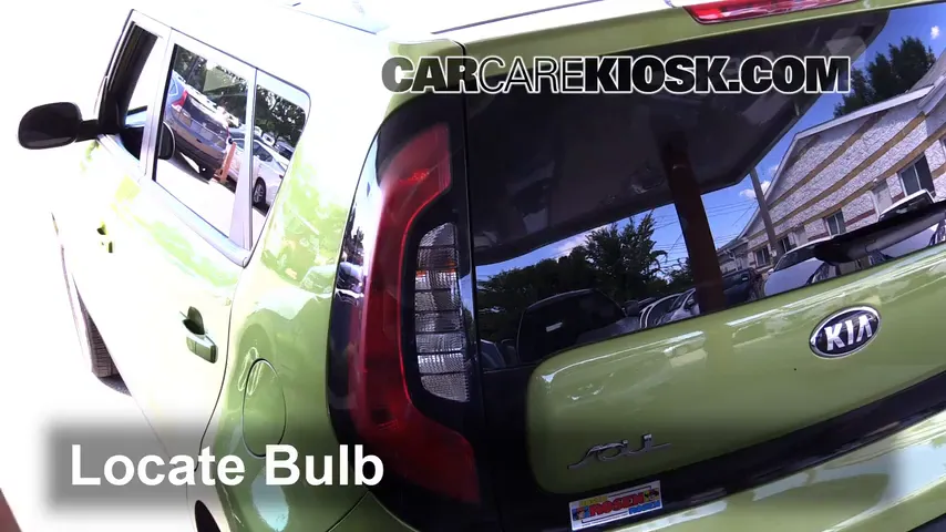 2015 Kia Soul 1.6L 4 Cyl. Lights Turn Signal - Rear (replace bulb)